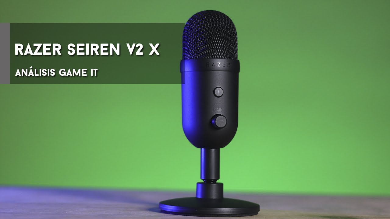 Razer Seiren Mini - Micrófono compacto para USB para streaming, (compacto  con patrón polar supercardioide, soporte inclinable, amortiguador  integrado)