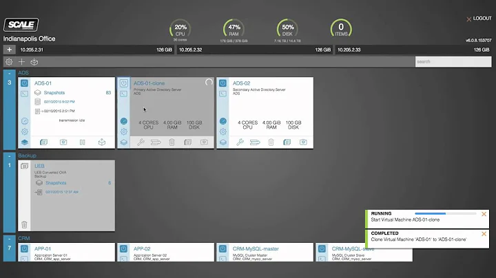 Scale Computing | SC//Platform - Snapshots