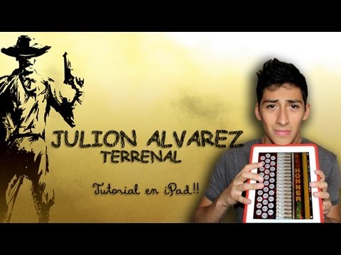 Julion Alvarez - Terrenal en el acordeon tutorial ipad
