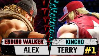 Ending Walker (Alex) vs Kincho (1 Ranked Terry)