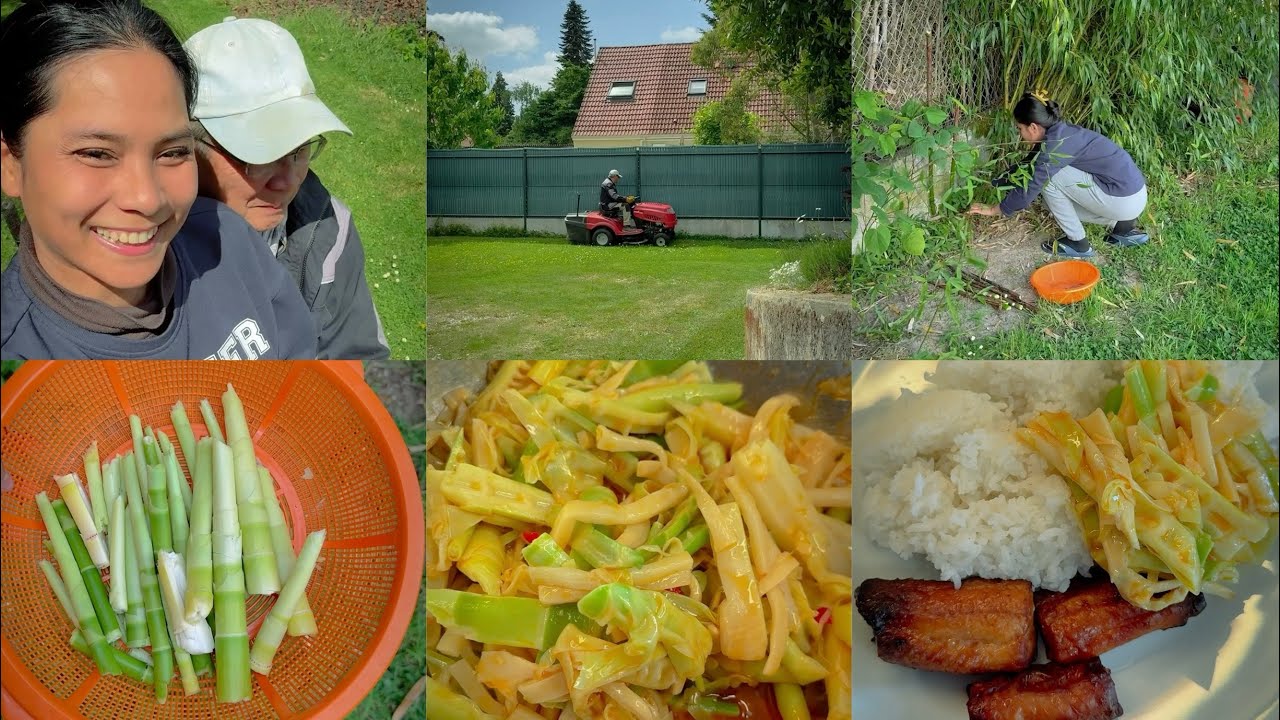 លេីកទី១ក្នុងឆាកជីវិតកាច់ទំពាំងក្រេាយផ្ទះយកមកធ្វេីជ្រក់ធ្វេីភ្លាមញុំាបានភ្លាមឡេីងផ្អែមឆ្ងាញ់