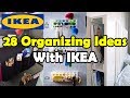 28 Organizing Ideas With IKEA
