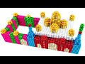 Building Creative Castle With Magnetic Balls - DIY - LAC TV (ASMR Satisfying)