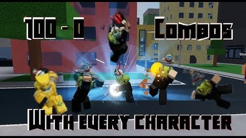 One Shot combo with every character in Realm Rampage