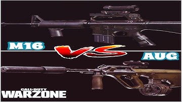 M16 vs Aug Warzone | Which is Better After Update?