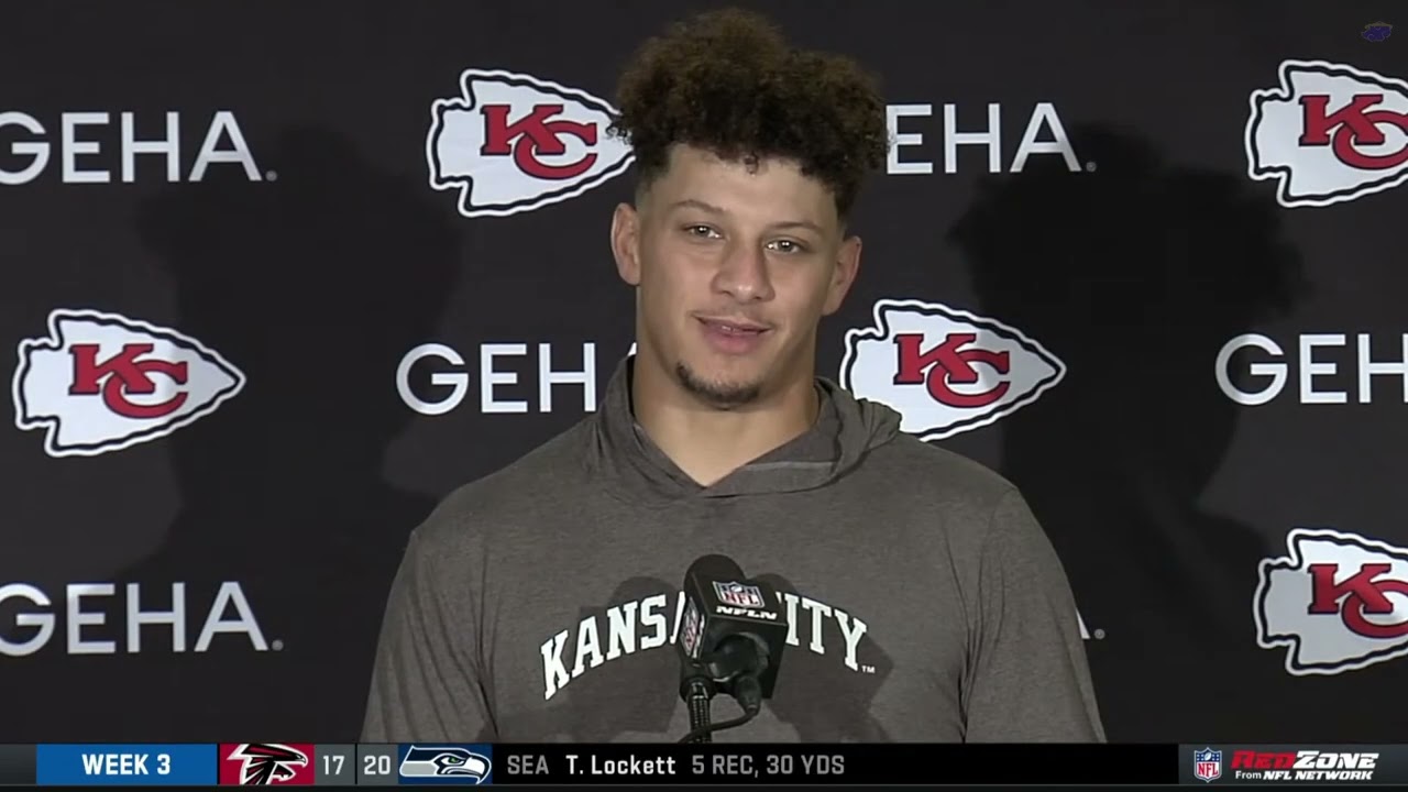 Patrick Mahomes talks about his argument w/ Eric Bieniemy before halftime  in loss vs. Colts - YouTube