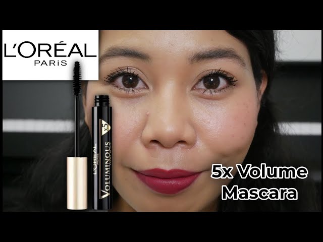 L'Oréal Paris Voluminous x5 Mascara Review | March 2022 - YouTube