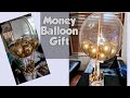 How To Make A Money Hotair Balloon || Money Balloon Bouquet