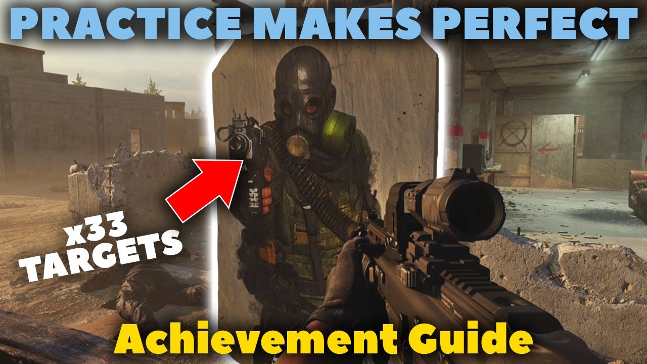 How to find all Ghost Team targets in Modern Warfare 2 and unlock the  “Practice Makes Perfect” achievement