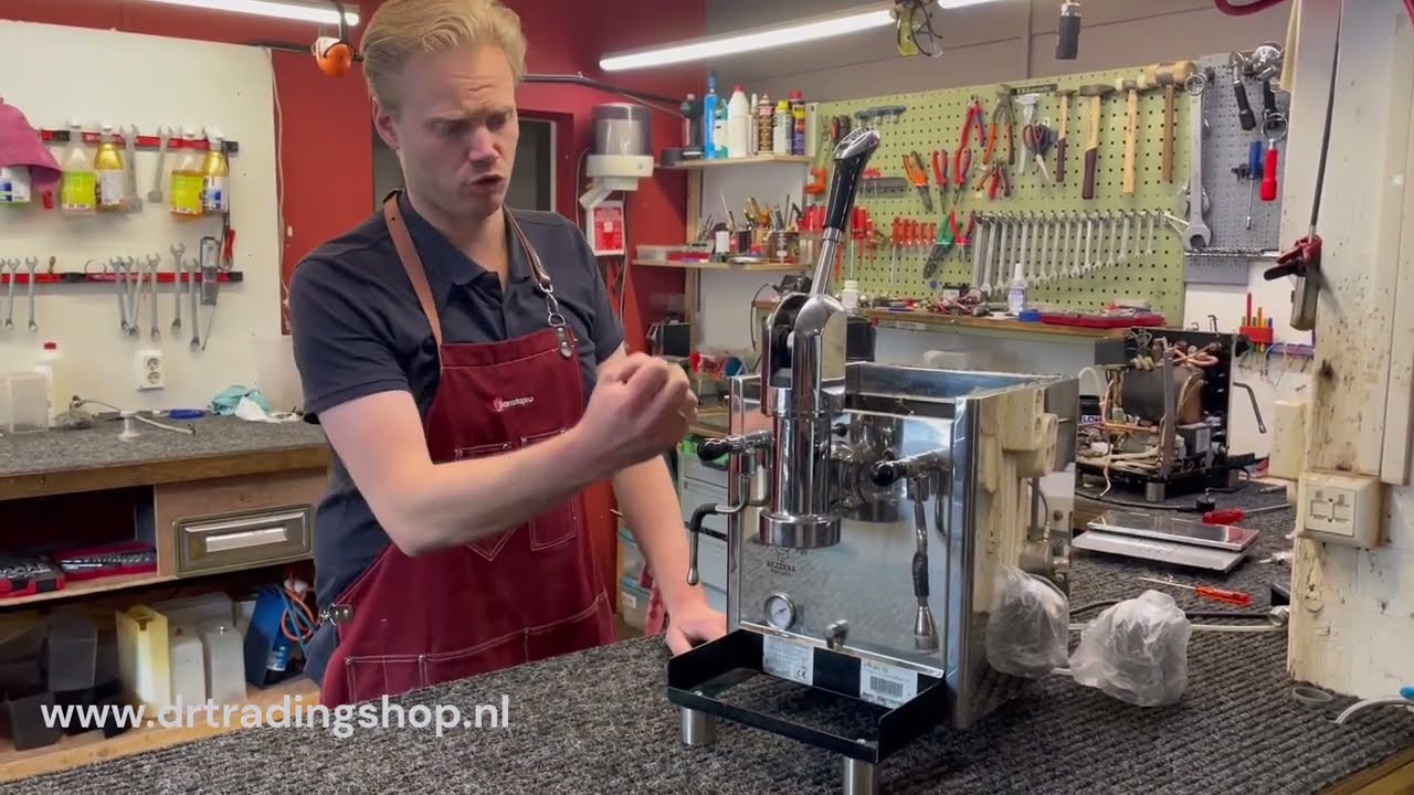 Bezzera Strega revisie Levergroep