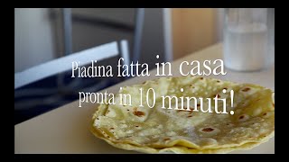 Ricetta Piadina Senza Lievitazione Facile, Veloce E Gustosissima. Ghost Food Blog