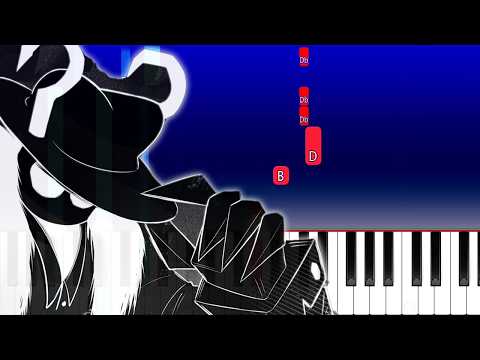 GONE INCOGNITO - Incognito Guest 666 Chase Theme (FORSAKEN)(Piano Tutorial)