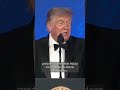Trump: "I know it was not easy finding shoes to go along with your bulletproof vest"