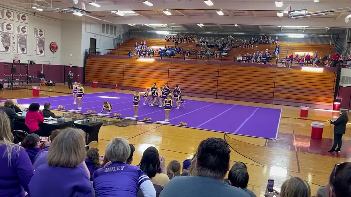 Farmington JH Cheer State Competition Large Cheer ...