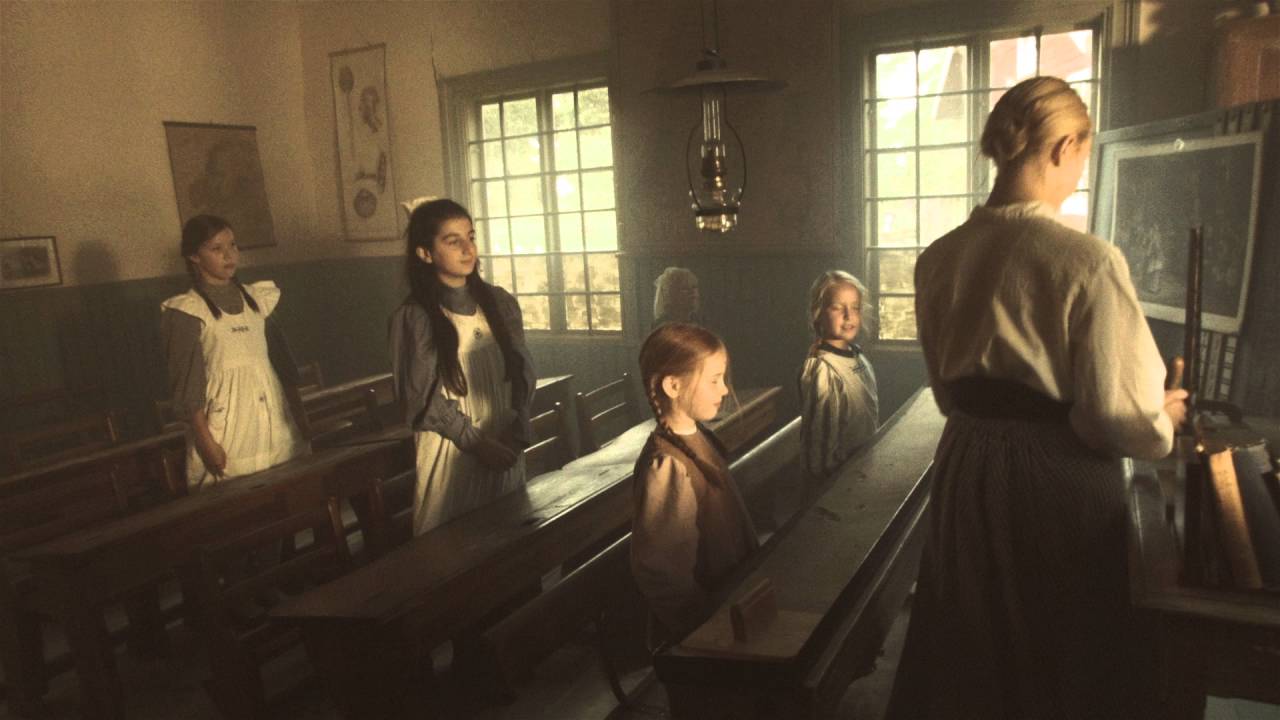 Byskolan på Vallby Friluftsmuseum