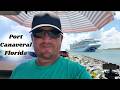 We Went to Port Canaveral to Live Stream Cruise Ships | Severe Weather Day