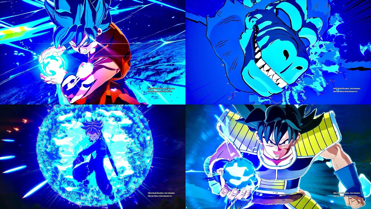 Dragon Ball: Sparking! Zero - All Blue Super and Ultimate Attacks!