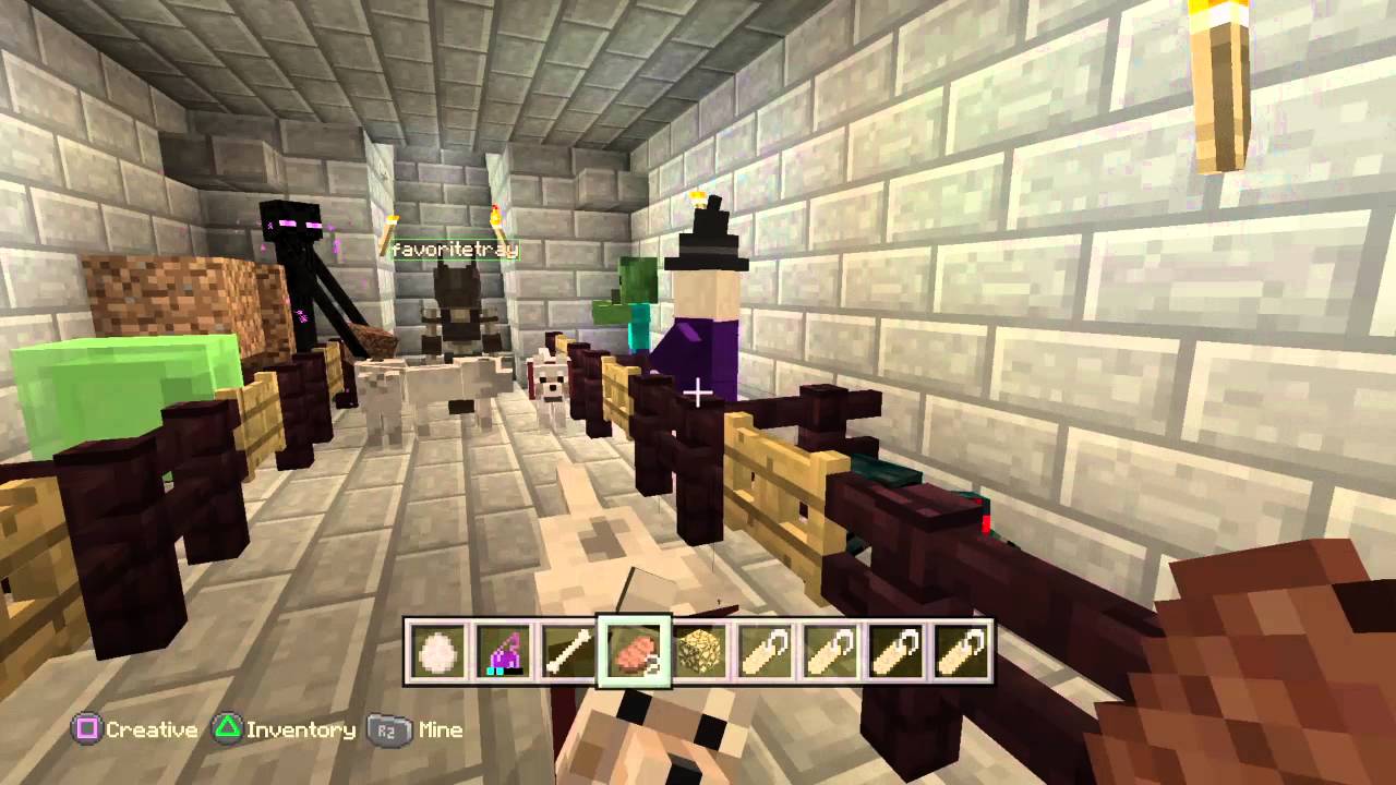 Preparing for Minecraft Dog Fight against Favoritetray YouTube