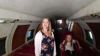 Wife's 1st Look At Elvis Presley Private Jet