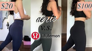 $20 LULULEMON LEGGING DUPES  Squat proof/Round Butt Leggings (Try-On) 