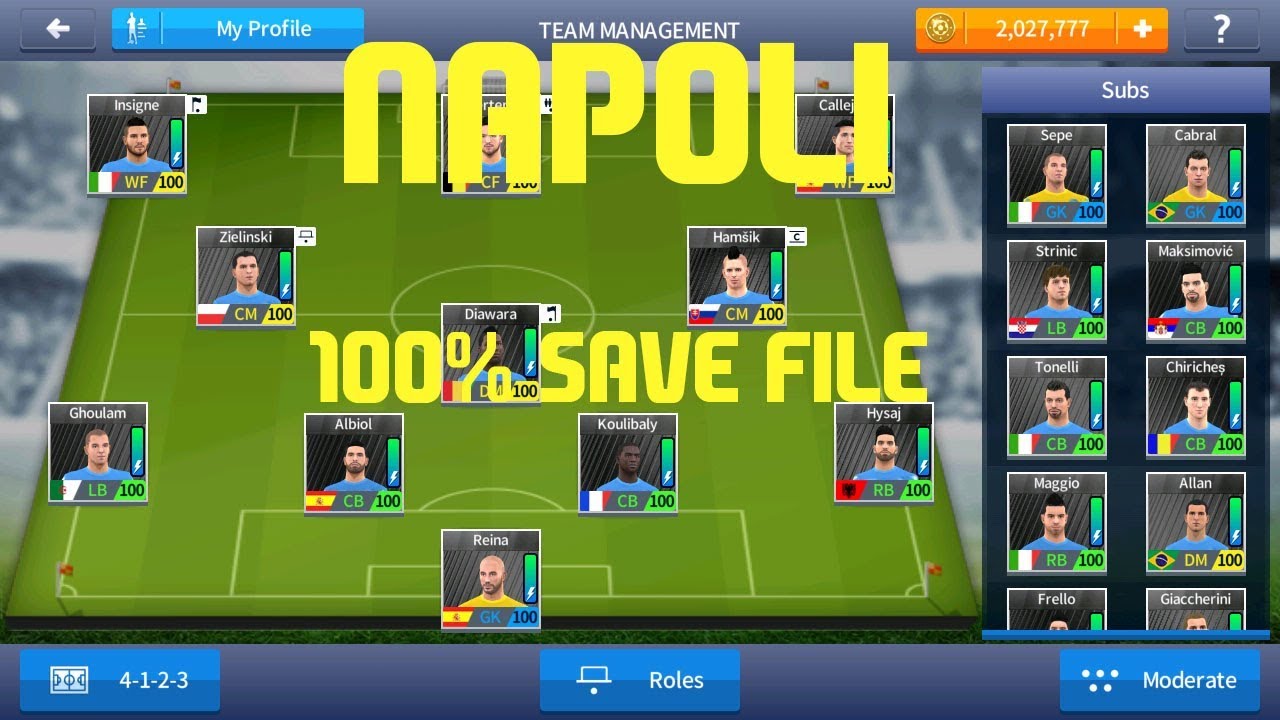 logo napoli dream league soccer 2019