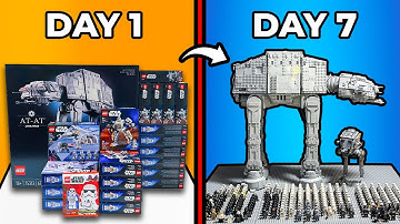 I Built a LEGO Imperial Army in 7 Days...