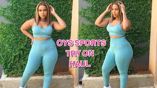 OYS SPORTS TRY ON HAUL | ACTIVE WEAR | ONA OLIPHANT | SOUTH AFRICAN YOUTUBER
