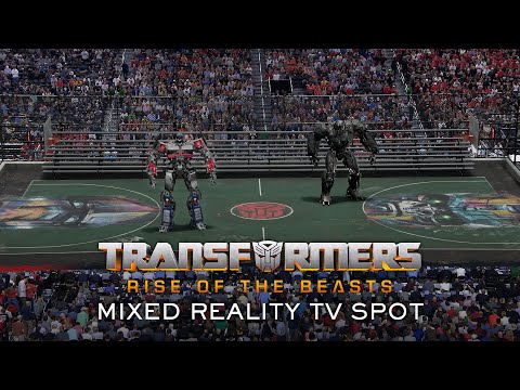 Transformers: Rise of the Beasts | Mixed Reality Live TV Commercial | Optimus Prime and Primal