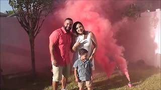 GENDER REVEAL UP IN SMOKE