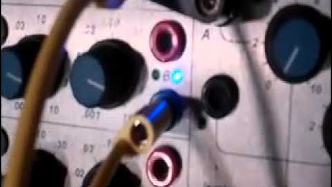 Buchla 266e SRV section demo
