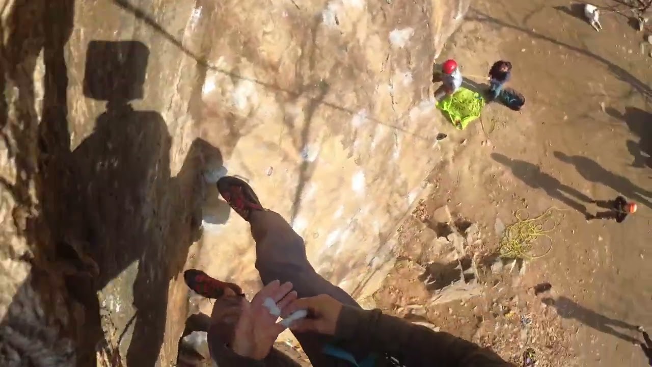 감악산 새벽암장 어흥 5.10d 탑로프