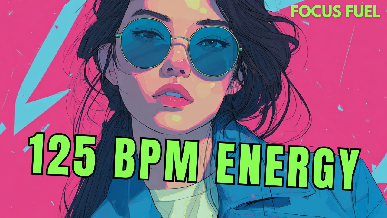 125 BPM Energy Fuel ⚡ Nu-Disco & Pop-Punk for Work & Focus