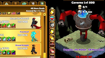 Clicker Heroes (EN) - Zone 500 - Overview of the Gameplay Ep.6 (Clicker Game)