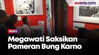 Kunjungi Omah Petroek di Sleman, Megawati dan Ganjar Pranowo Saksikan Pameran Bung Karno