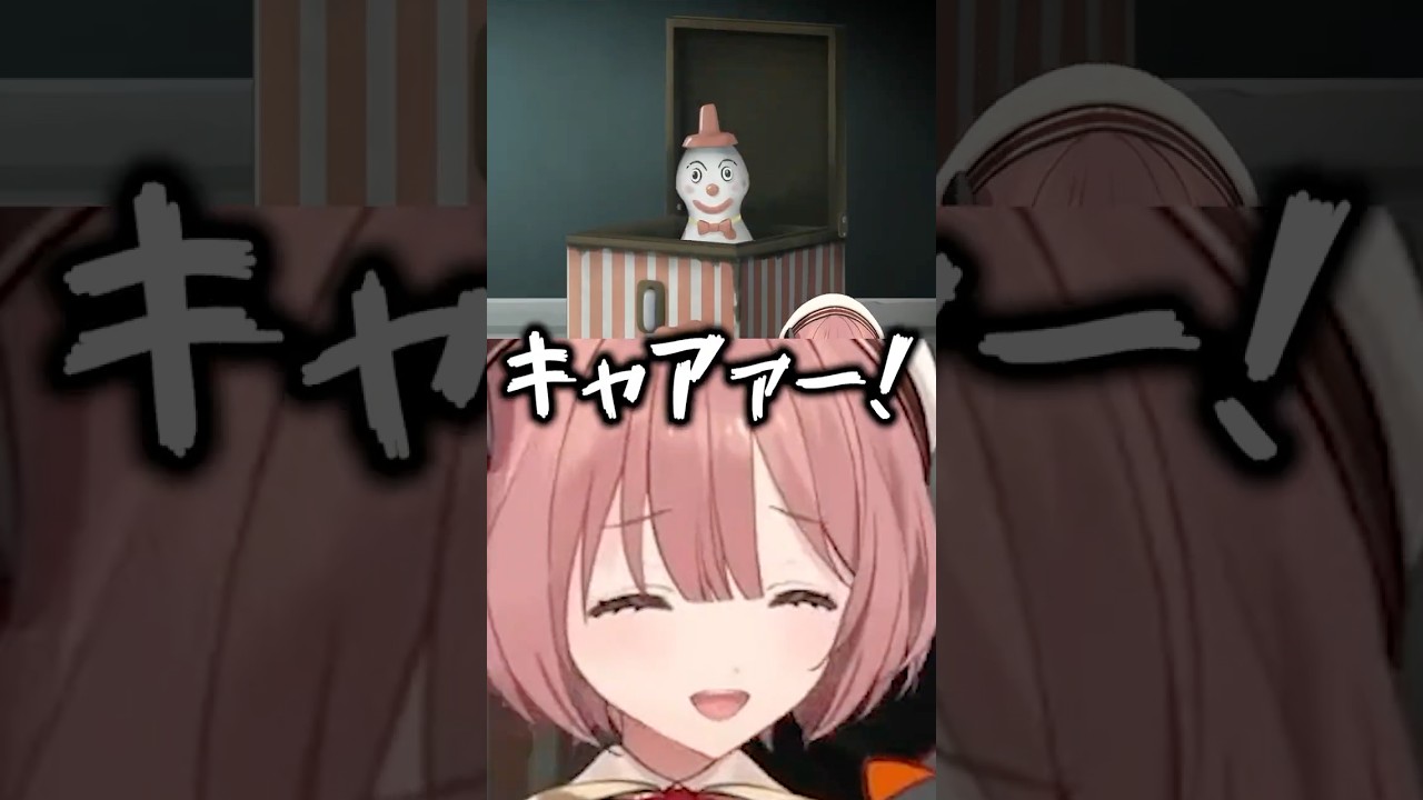 びっくり箱でびっくりする甘結もか【ぶいすぽっ!】#shorts #short #ぶいすぽ #ぶいすぽ切り抜き