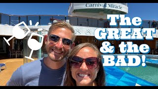 Carnival Miracle Overall Review 4k!