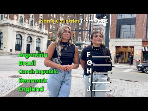 Only a Genius Can Name Countries From A to Z | Country Quiz