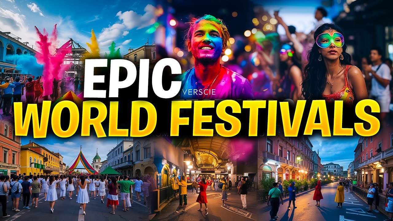 Epic Festivals Around the World Worth Traveling For - YouTube