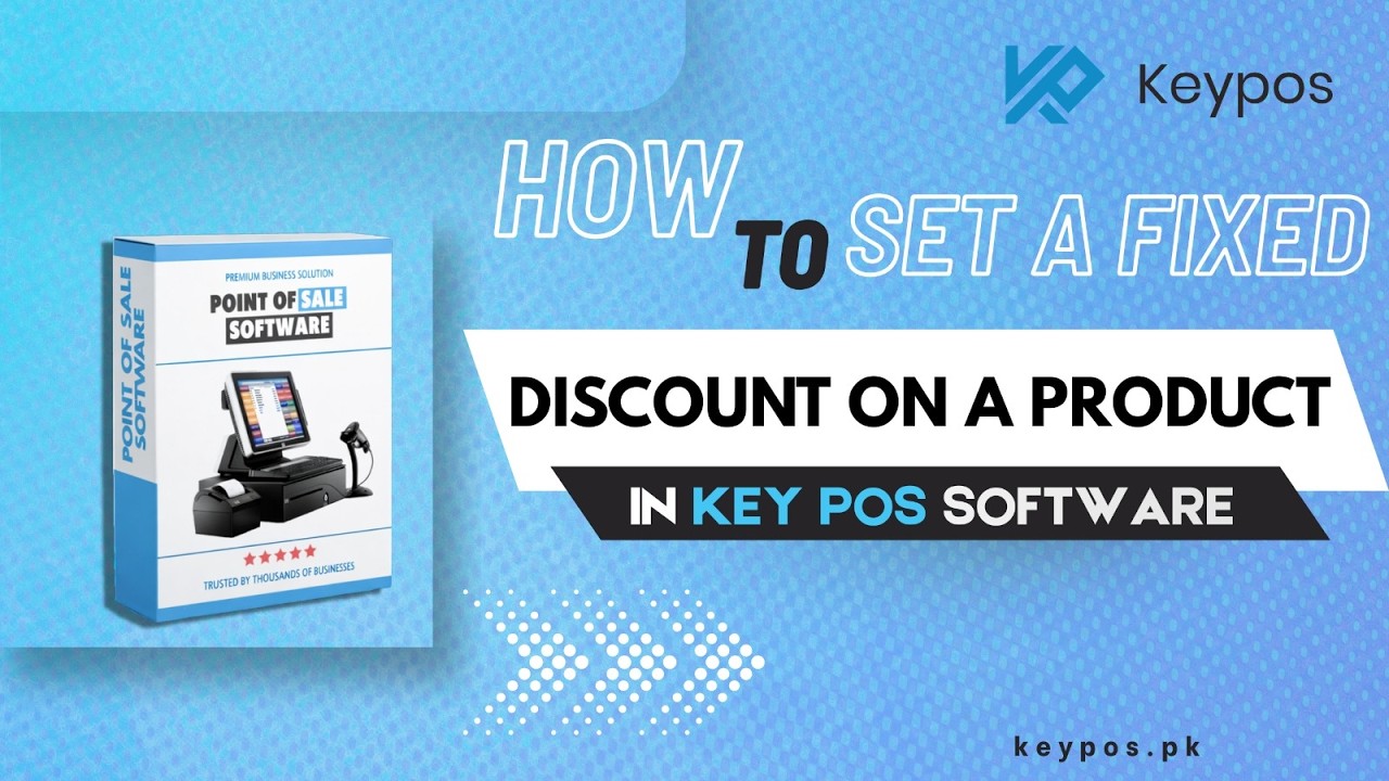 POS Software Training | Default Discount Setting - YouTube