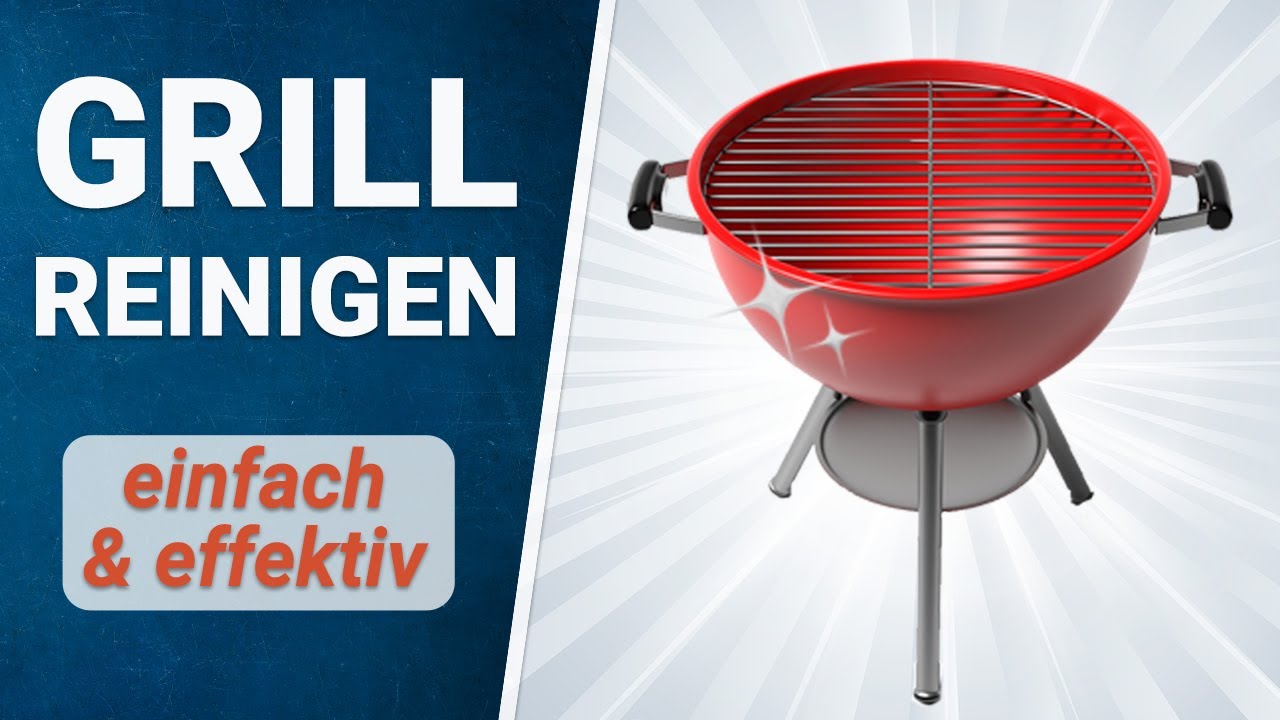 Grillrost schnell und einfach reinigen | Hartnäckige Verschmutzungen mühelos entfernen