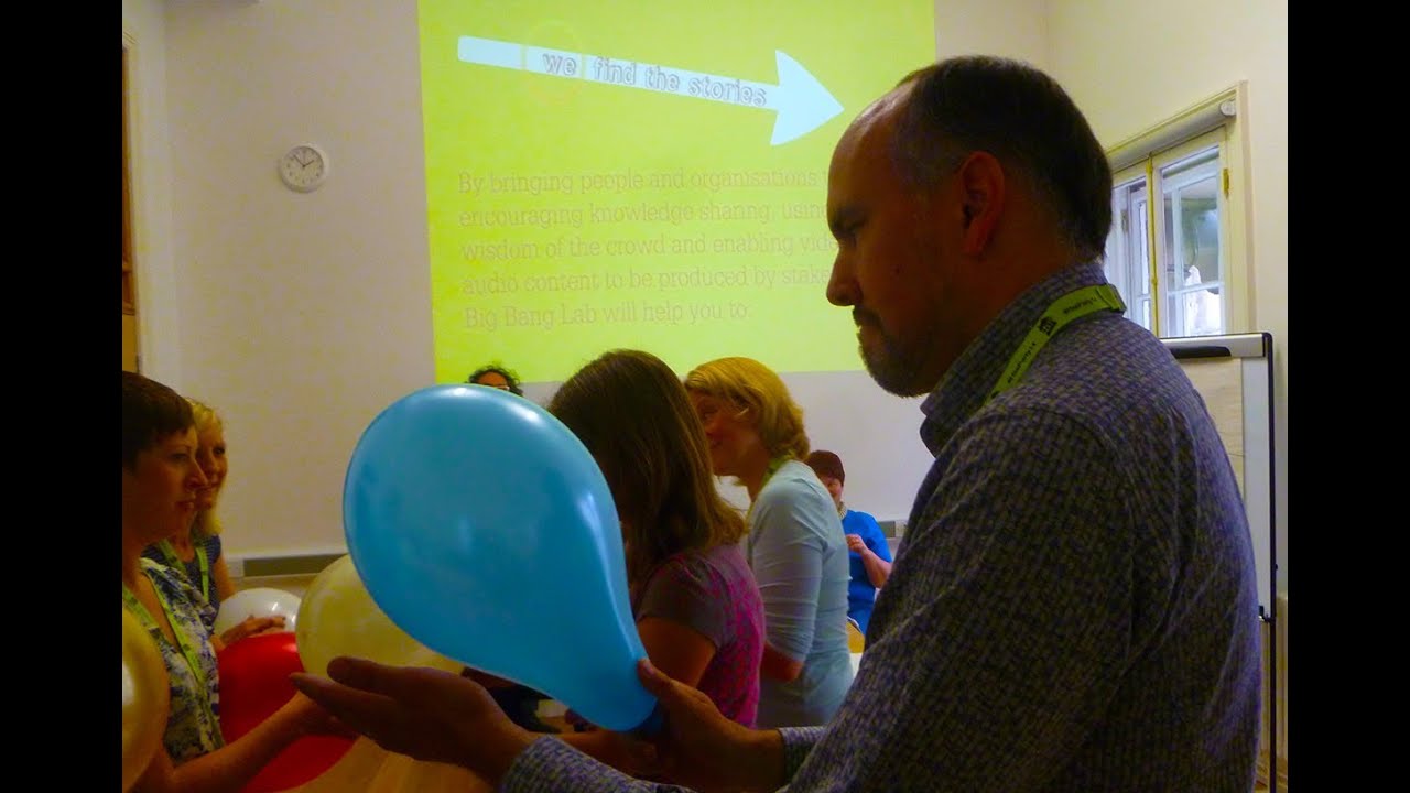 Balloon Orchestra Workshop @ House Party 2014