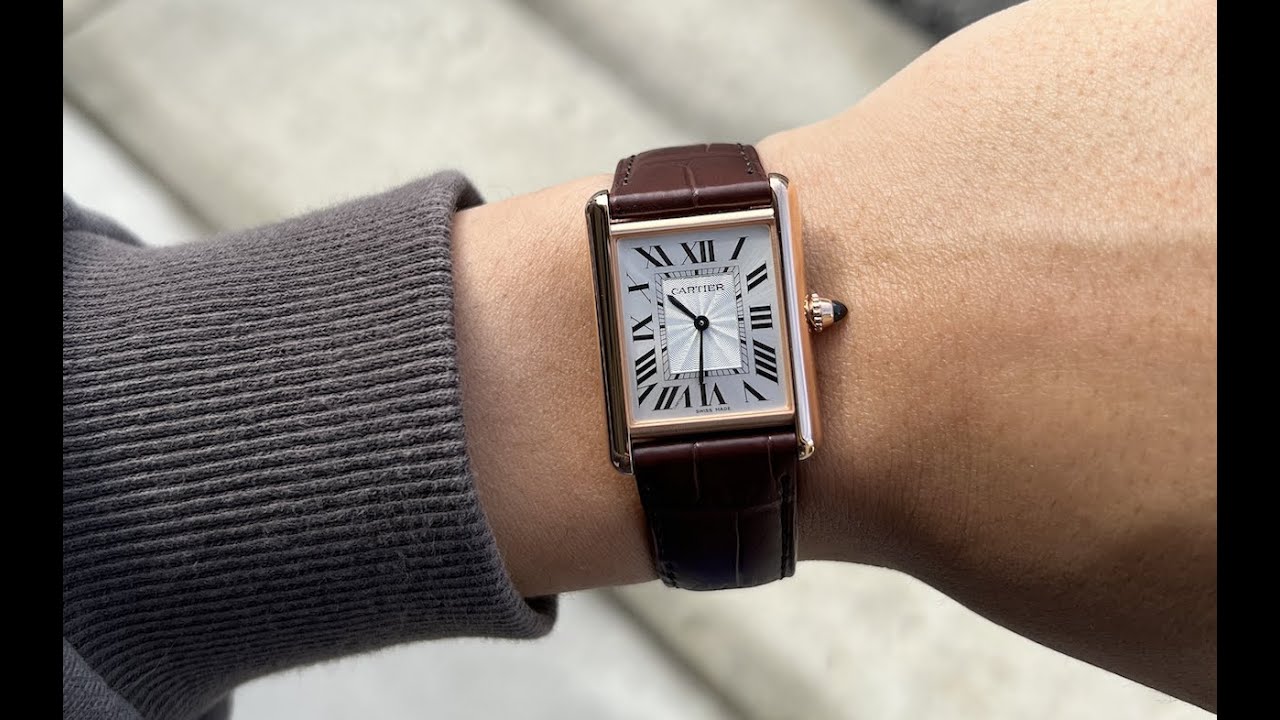 UNBOXING 2022 Cartier Tank Louis Large Model Rose Gold - The Most