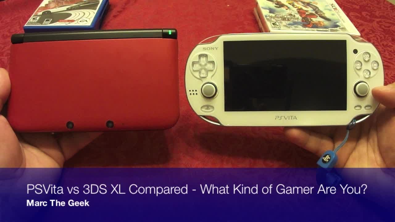 PSVita vs 3DS XL Compared - What Kind of Gamer Are You? (Read