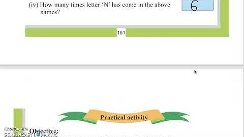 Class 1 PSEB Ganit di Dunia-1 (Maths book)- Data Handling Chapter 9 (Part 2 )