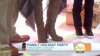 Fashion Model in OTK Boots - 8-Dec-2016