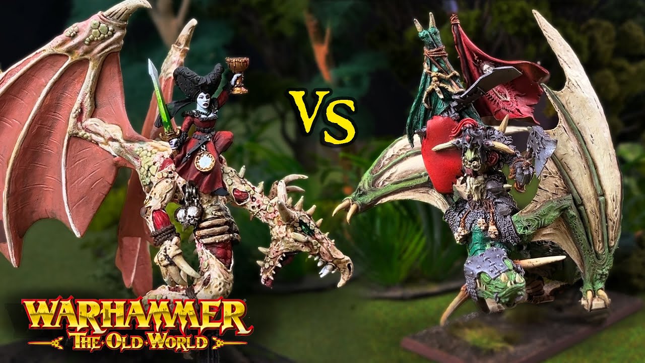 Vampire Counts vs Orcs | Warhammer the Old World 2000pt Battle Report ...