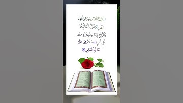 إنا أنزلنا في ليلة القدر ⚘سورة القدر حالات واتس اب دينية مؤثرة