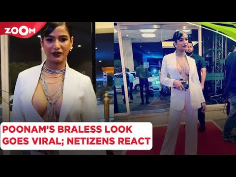 Poonam Pandey's BOLD braless look goes viral; netizens say 'Abhi Urfi