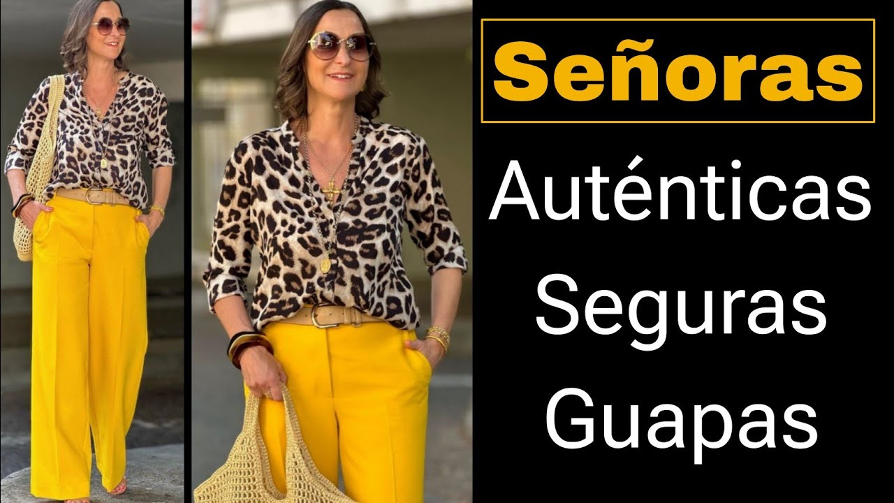 SEÑORAS GUAPAS QUE IMPONEN TENDENCIA ÚLTIMA MODA PARA MUJERES MAYORES