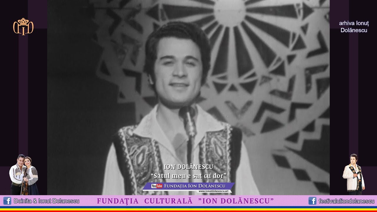 Ion Dolănescu I Satul meu e sat cu dor